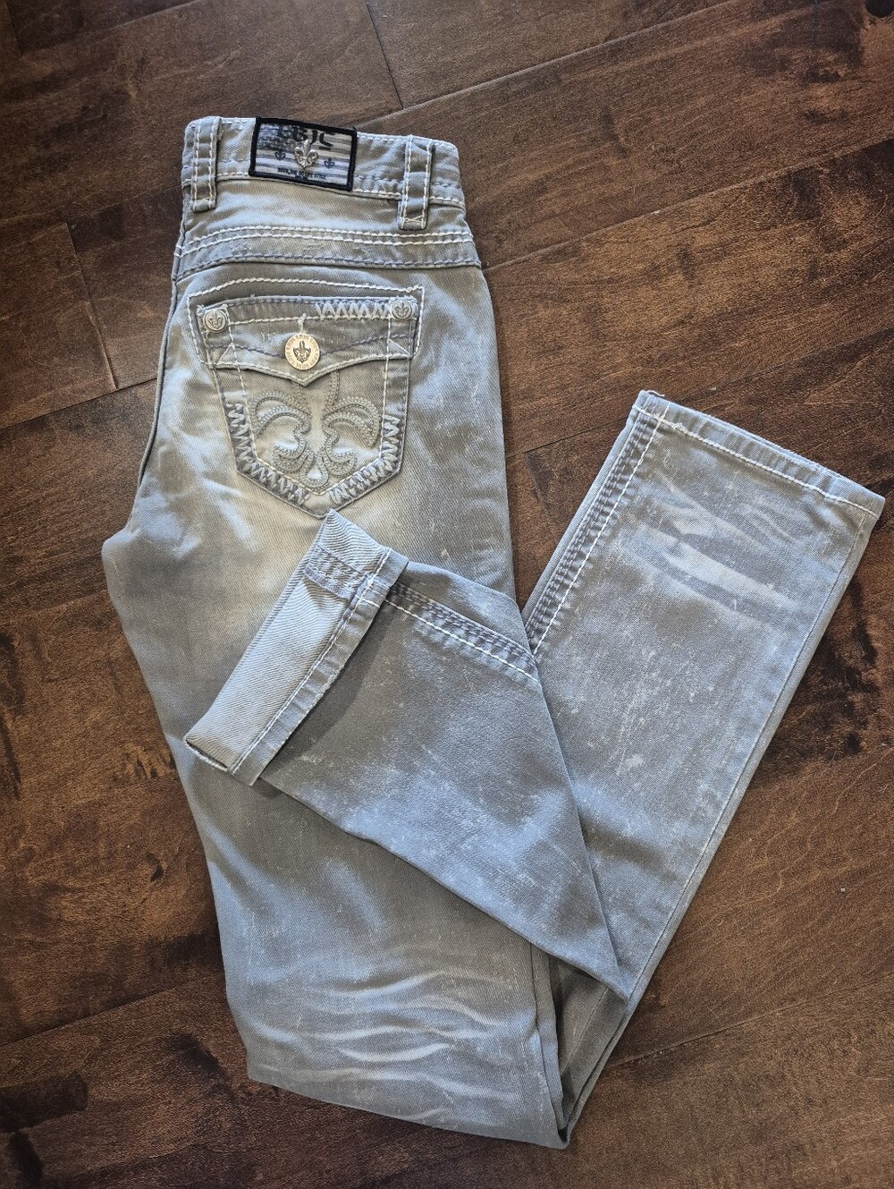 VINTAGE Laguna Beach Jean Co Crystal Cove Straight Leg Jeans NWT 2012 Deadstock